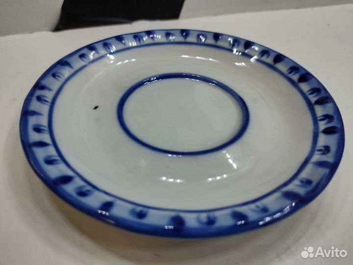 Блюдце чайное гжель 