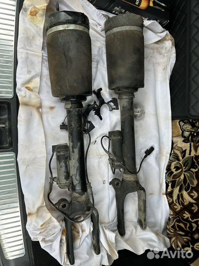 Пневмоподвеска на mercedes