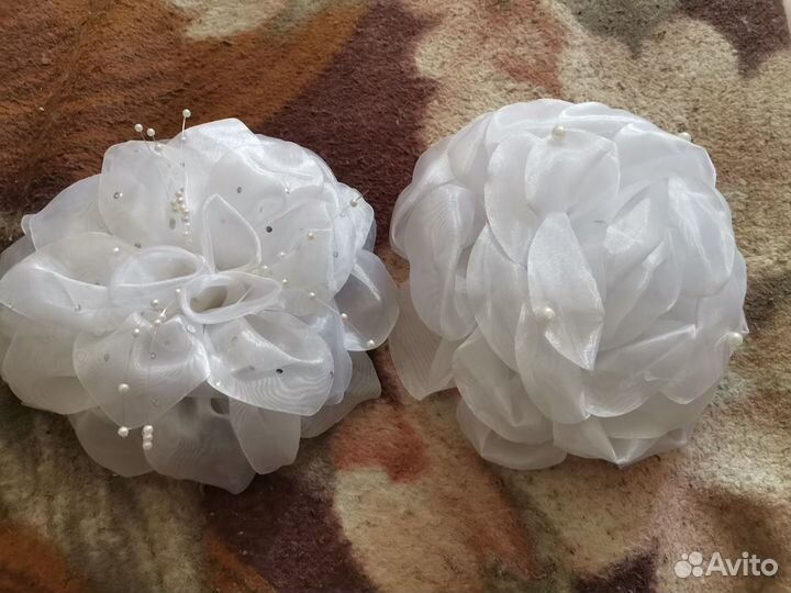 Бантики белые