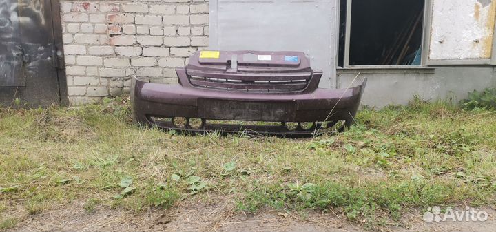 Бампер приора 1