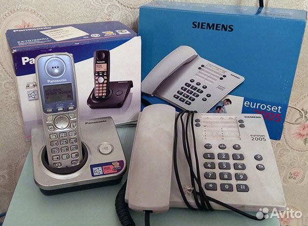 Телефоны б/у: Dect (радиотелефоны) и проводные