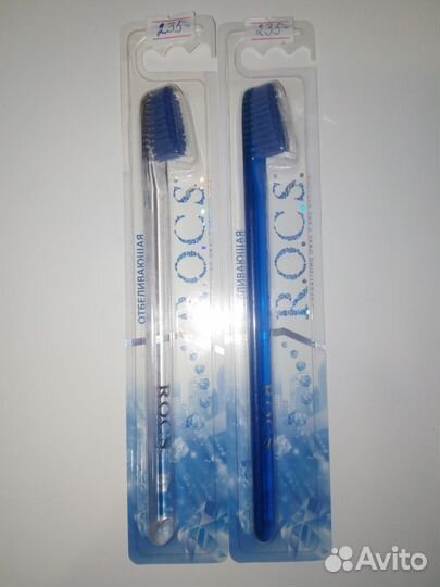 Зубная щетка R.O.C.S Отбеливающая средн. жесткость