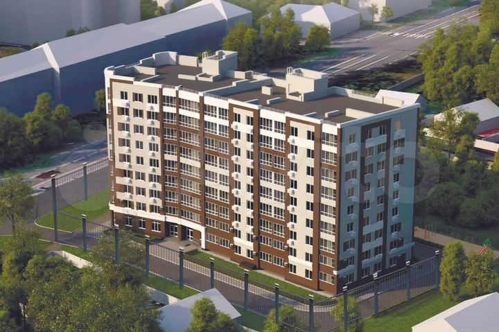 2-к. квартира, 68,6 м², 7/9 эт.