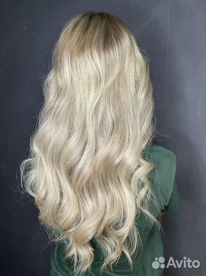 Голливудское наращивание волос