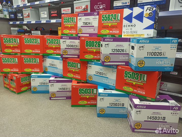 Доставка акб Японский 68Ач на Прадо150. 80D26L