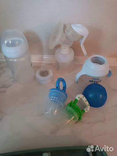 Бутылочки avent, сушилка для бутылочек