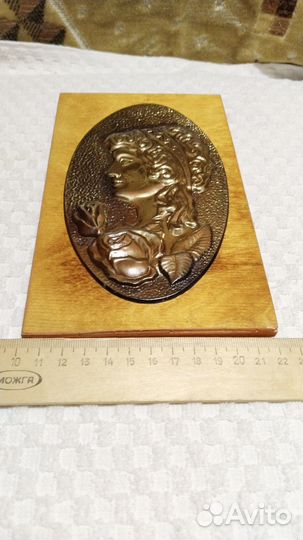 Картина чеканка СССР