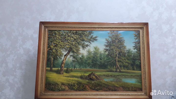 Картина краской бу