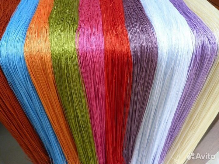 Шторы нитяные (кисея)