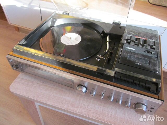 Виниловый муз центр сони hmk33