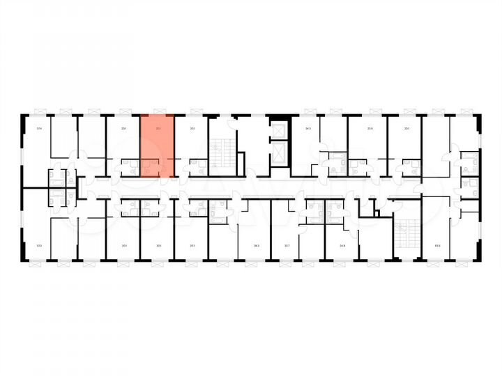 Апартаменты-студия, 20,1 м², 13/14 эт.