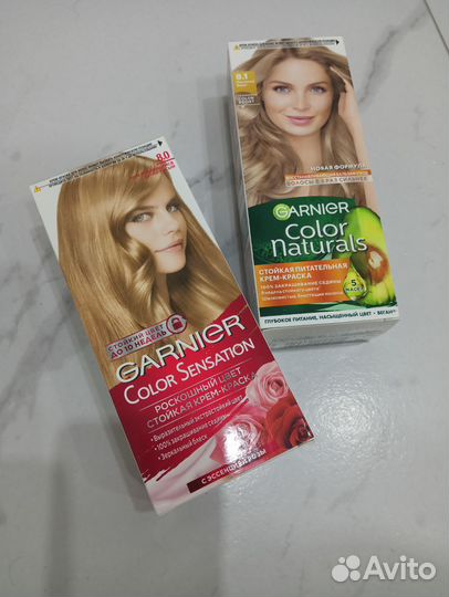 Краска для волос 8.0, 8.1 гарньер