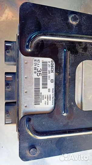 Блок управления двигателем peugeot