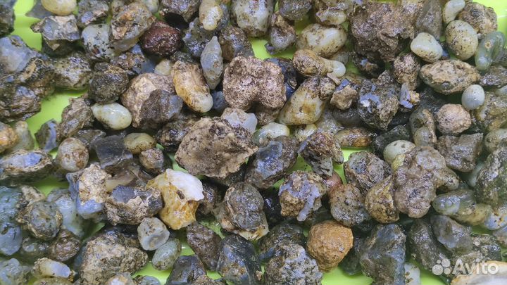 Агат, синий халцедон. Крым. Сапфирин