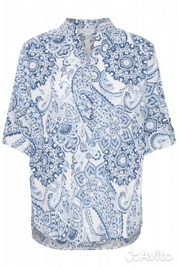 Блузка в стиле бохо размер L/XL Италия нюанс