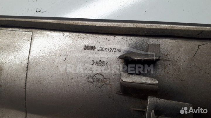 Накладка крышки багажника Nissan Qashqai