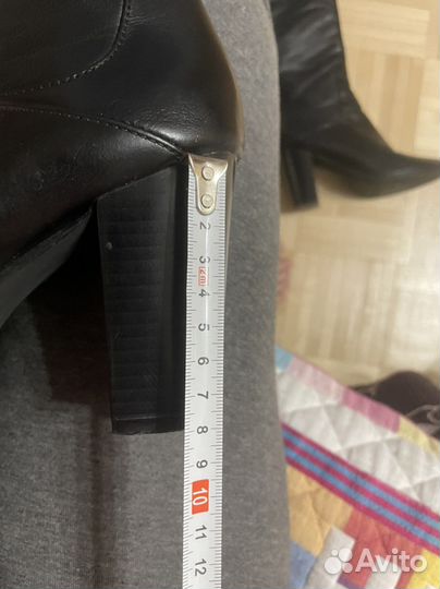 Сапоги женские Elite 39 размер натуральная кожа