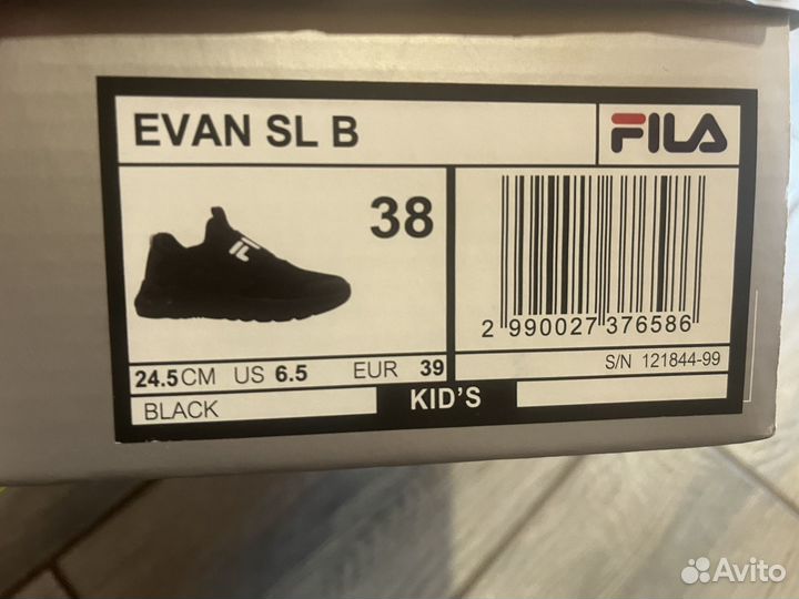 Кроссовки fila Evan SL