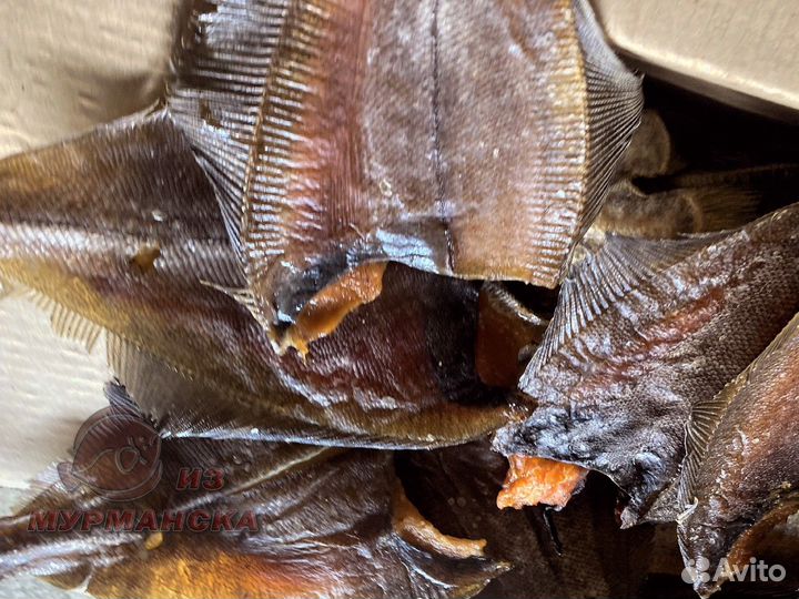 Камбала ерш вяленый