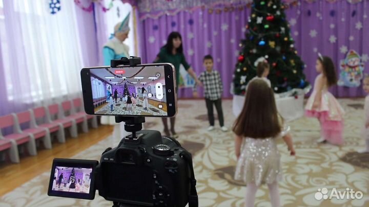 Съёмка детских утренников