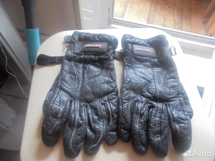 Мужские кожаные перчатки michiru XXL