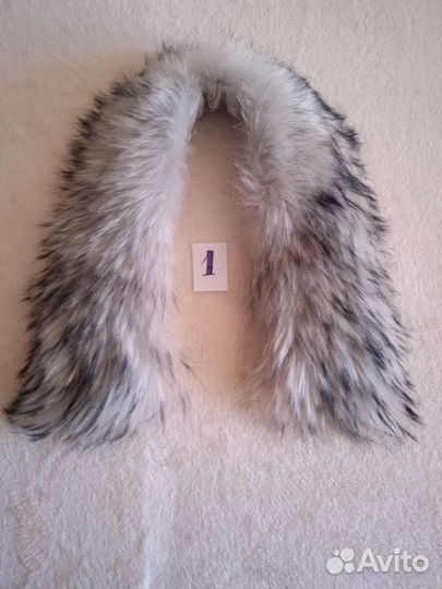 Мех воротники манжеты из енота песца