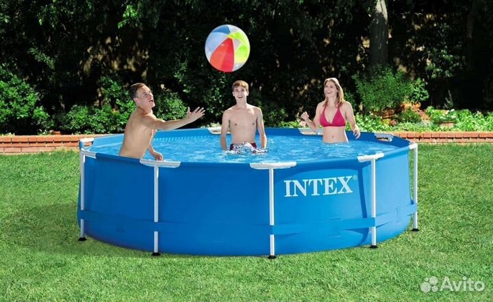 Каркасный бассейн intex