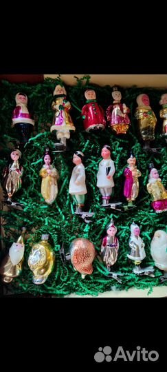 Елочные игрушки СССР
