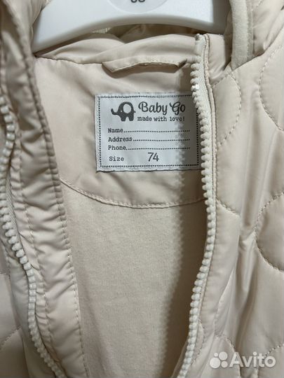 Комбинезон весна осень 74 на девочку