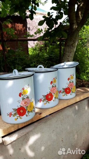 Банка эмалированные