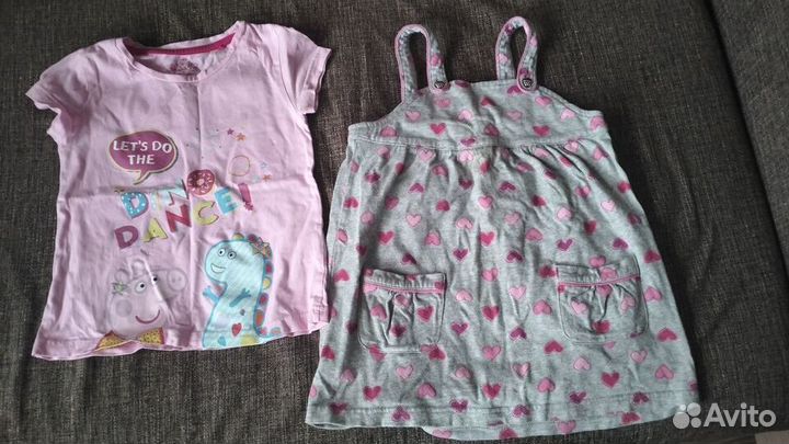 Пакет одежды на девочку 3-4 г в отличном состоянии