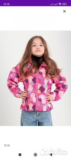 Ветровка для девочки