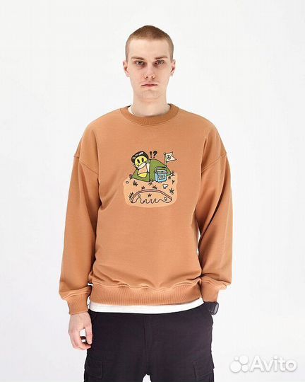 Толстовка anteater crewneck sand