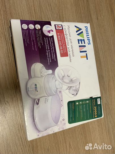 Молокоотсос avent электрический