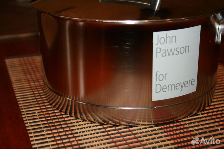 Demeyere ковш С крышкой 18 см, 2.2 Л john pawson