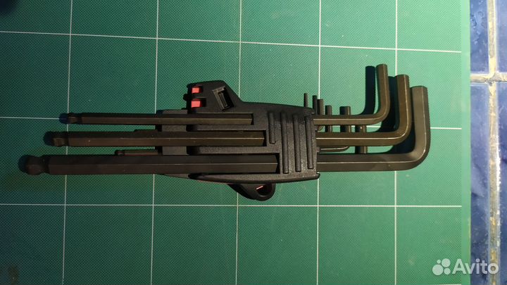 Набор удлиненных шестигранных ключей Wiha 369S9B