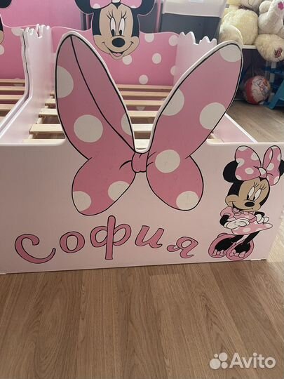 Детская кровать до 8лет размер 1,6х0,8