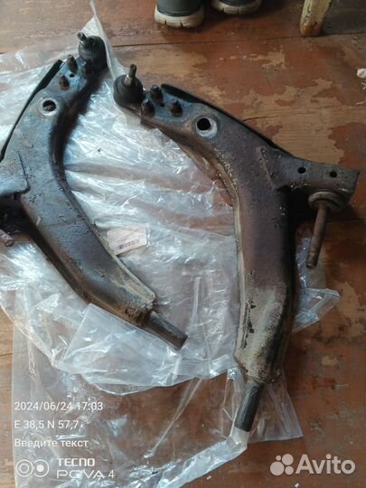 Рычаги передние шевроле Ланос