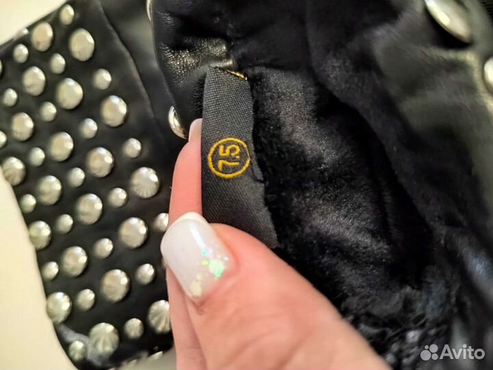 Перчатки кожаные 7,5 размер