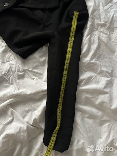 Костюм женский укороченный пиджак + брюки