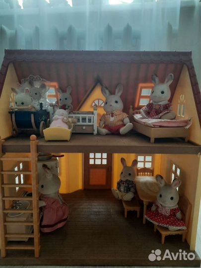 Sylvanian Families домик с мебелью