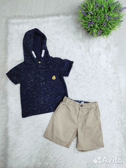 Трикотажные фирменные комплекты для сада 80-86 см