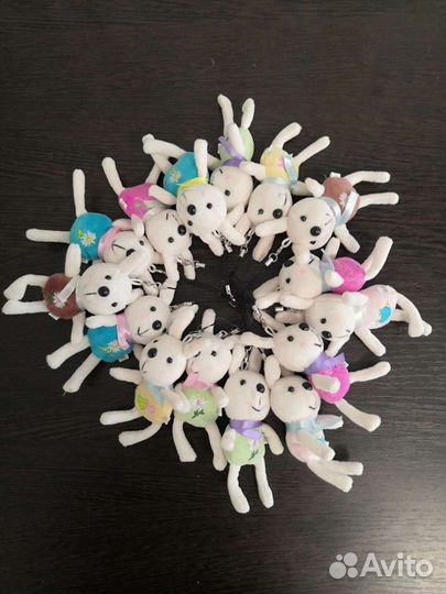 Игрушки для букетов. Брелоки