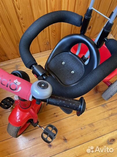 Велосипед коляска с ручкой