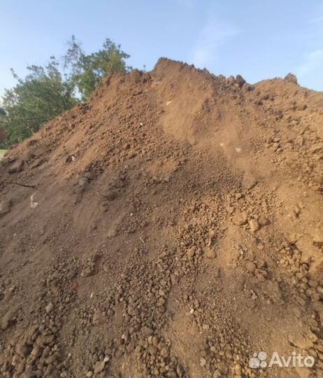 Земля, суглинок, грунт для поднятия участка