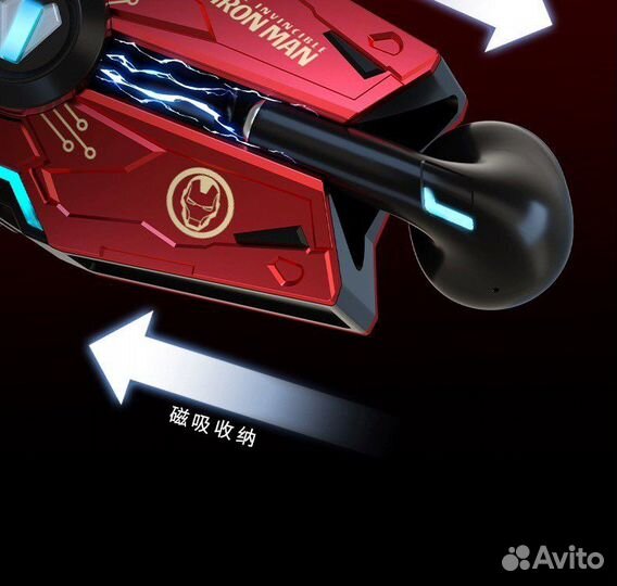 Беспроводные игровые наушники от marvel