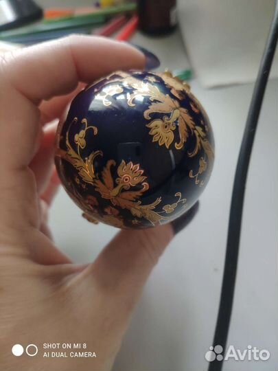 Яйцо сувенирное на пасху- шкатулка