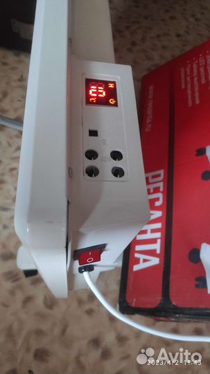 Конвектор 1,5 кВт, с Электрон. термо регулятором