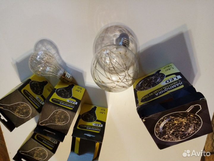 Лампочки новые