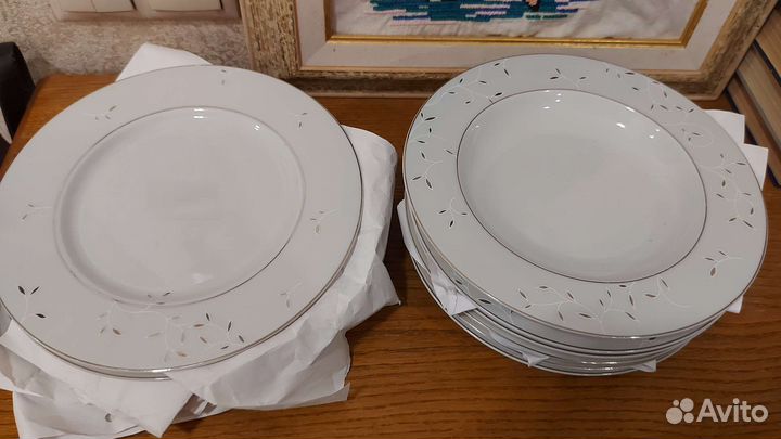 Тарелки разные Чехия и Япония